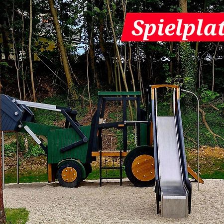 Ferienwohnung "Blick Mylau" - Naehe Freizeitpark Plohn & Weltgroesster Ziegelsteinbruecke Reichenbach im Vogtland Buitenkant foto