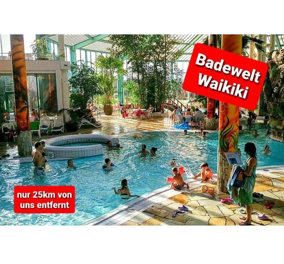 Ferienwohnung "Blick Mylau" - Naehe Freizeitpark Plohn & Weltgroesster Ziegelsteinbruecke Reichenbach im Vogtland Buitenkant foto