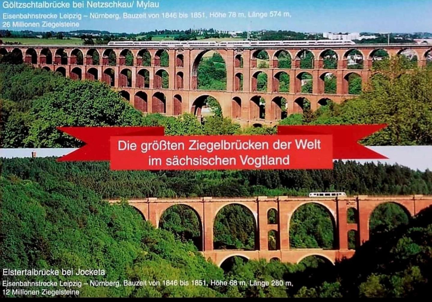 Ferienwohnung "Blick Mylau" - Naehe Freizeitpark Plohn & Weltgroesster Ziegelsteinbruecke Reichenbach im Vogtland Buitenkant foto