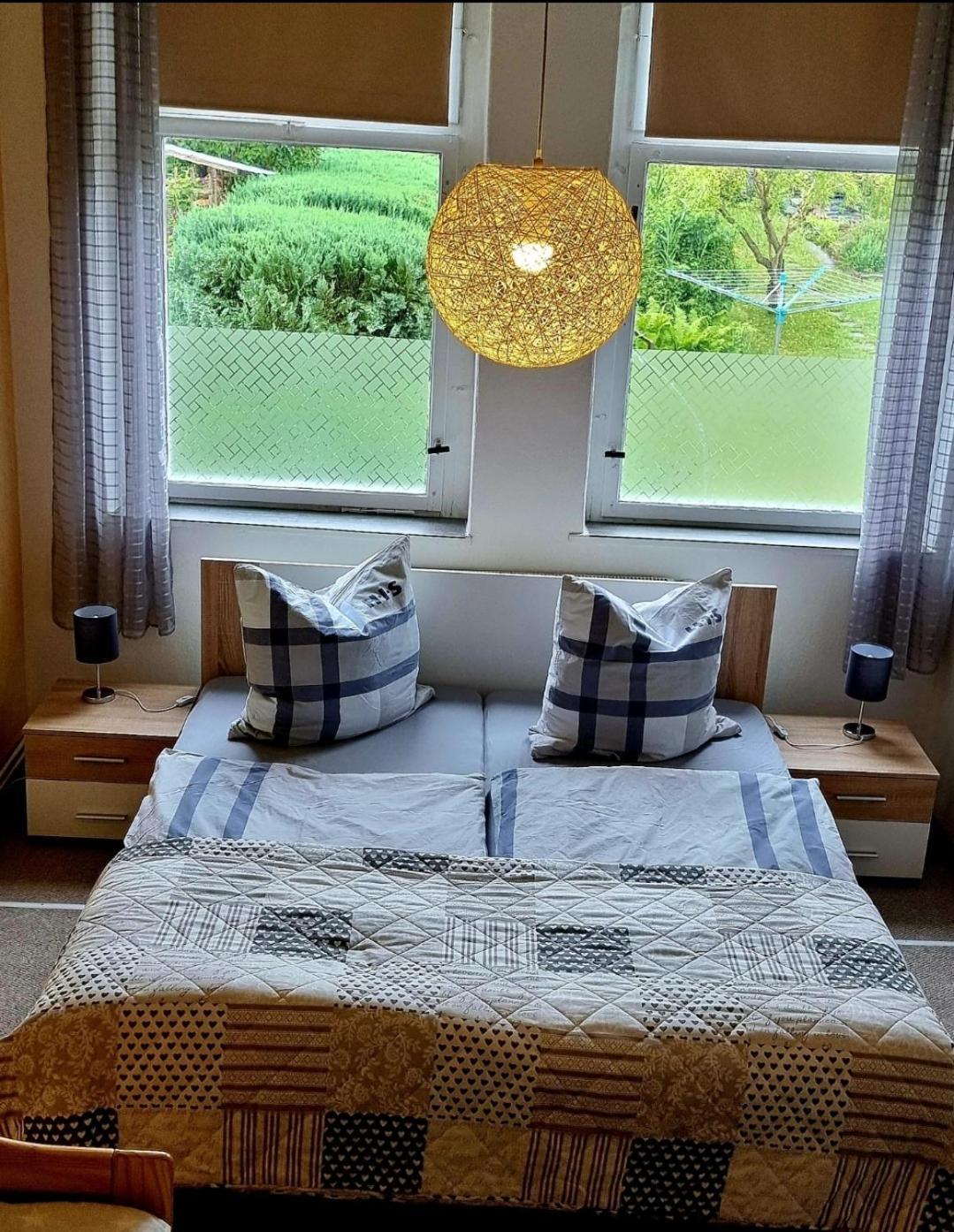 Ferienwohnung "Blick Mylau" - Naehe Freizeitpark Plohn & Weltgroesster Ziegelsteinbruecke Reichenbach im Vogtland Buitenkant foto